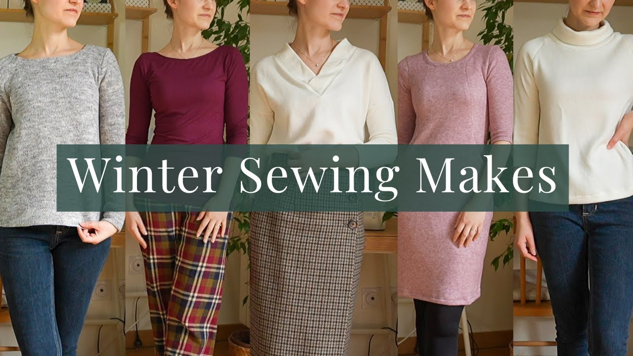 Winter Sewing Makes ❄️ | Cozy Knits & Learning Kogin-Zashi