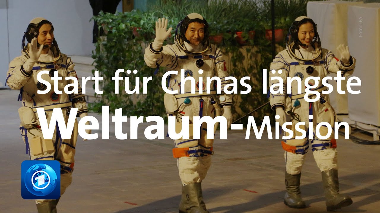 Taikonauten erreichen chinesische Raumstation 