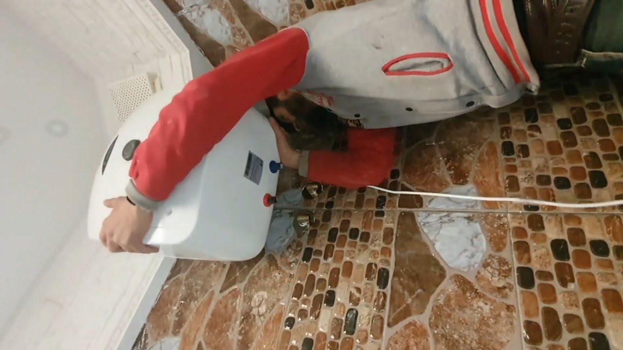 Установка электрического водонагревателя