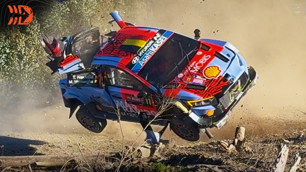 ЖЕСТКАЯ АВАРИЯ Невилля 💥 WRC Ралли Чили 2026, суббота