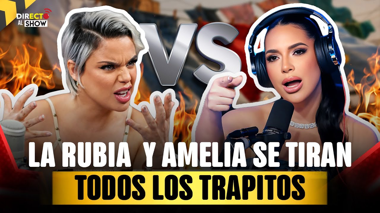 DETALLES SOBRE EL LIO DE LA RUBIA Y AMELIA ALCÁNTARA