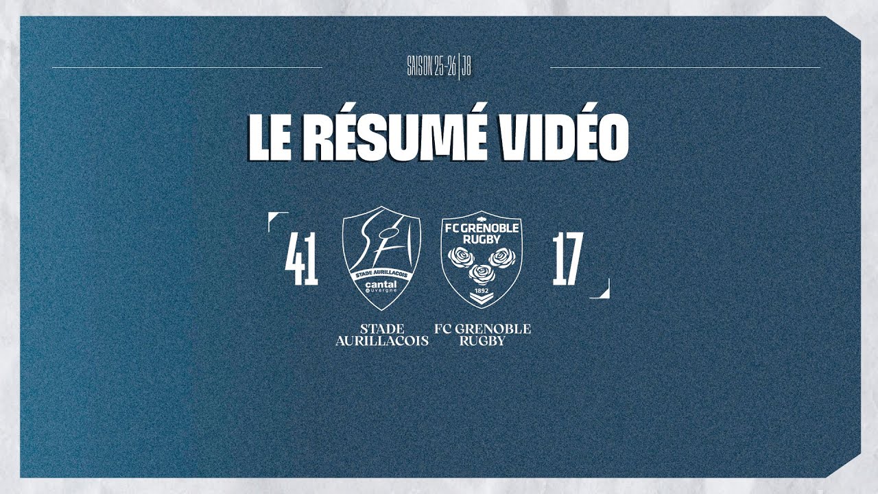 AURILLAC - FCG ESPOIRS I J8 I 25-26