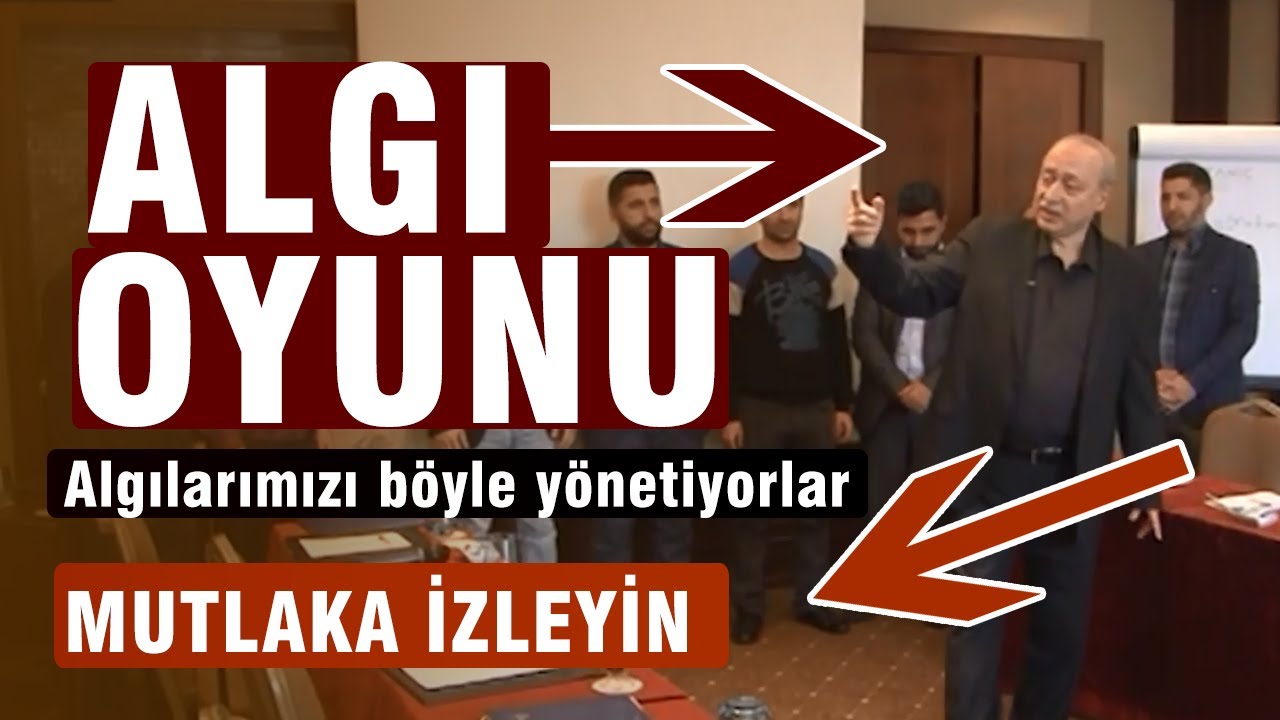 Algılarımızı Böyle Yönetiyorlar!