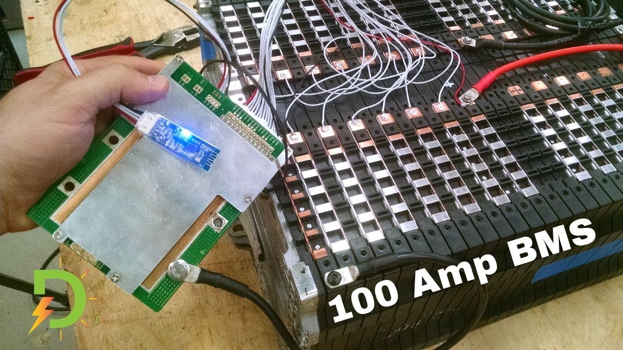 100A BMS with Bluetooth Monitoring, Install
