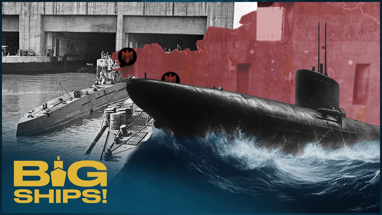 Inside A Top Secret Nazi U-Boat Fortress