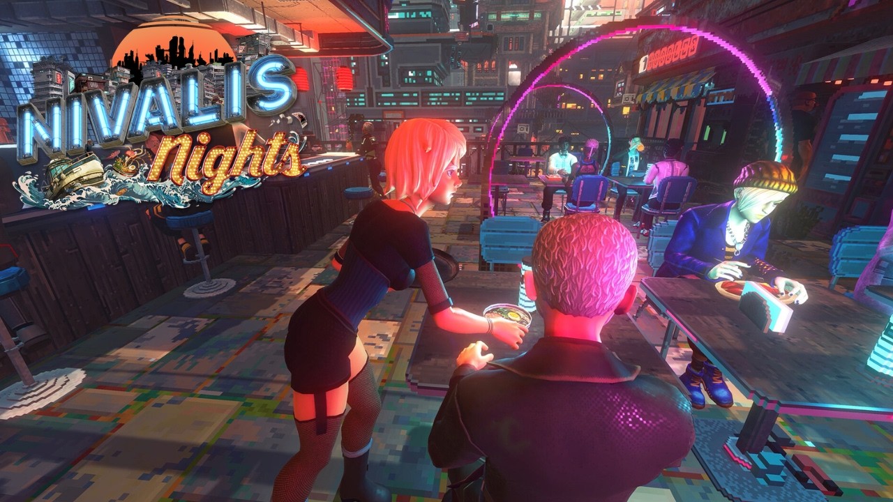 Nivalis Nights - Official Release Date Trailer | Cyberpunk Life Sim RPG