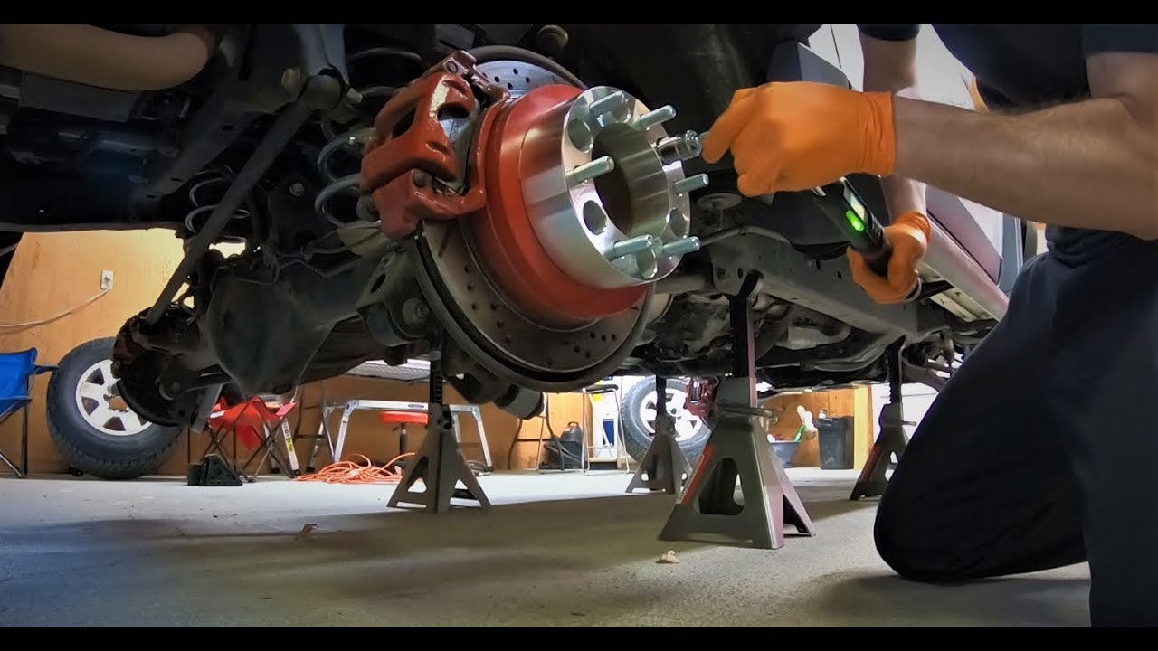 FJ Cruiser Wheel Spacers Install