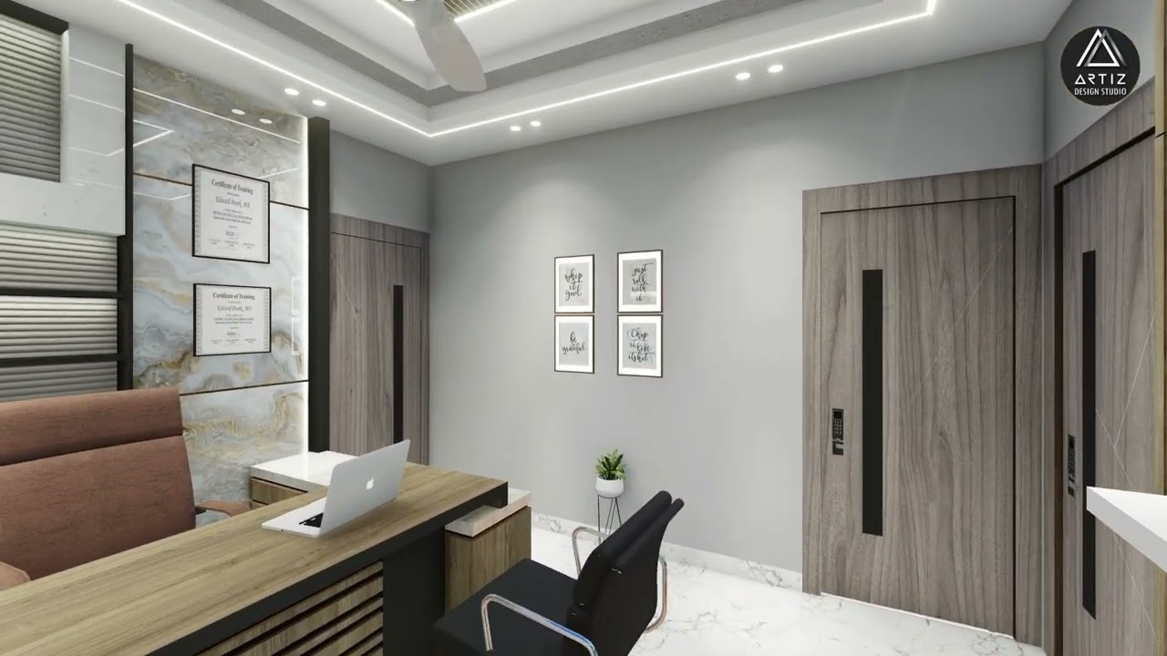 Doctor chamber interior design ideas #interiordesign #trending