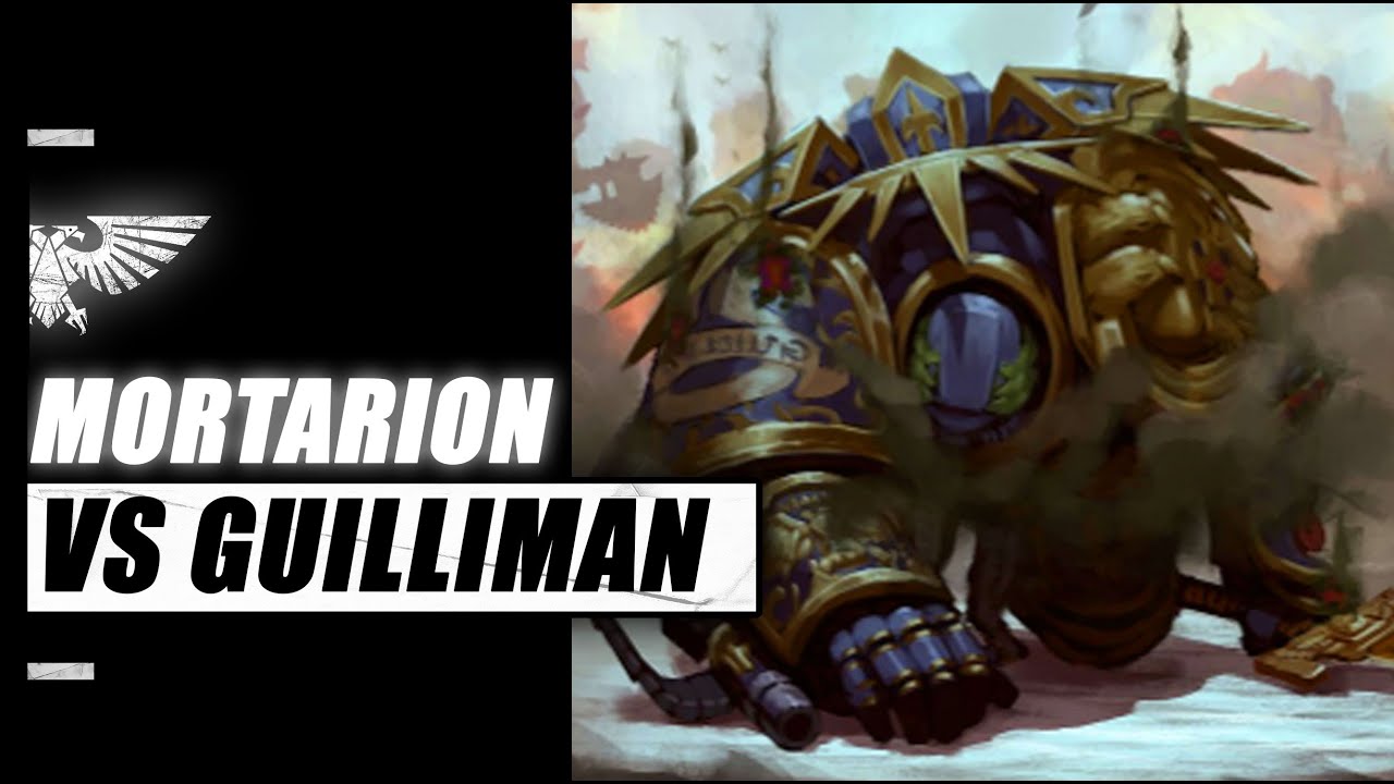 40K LORE - Guilliman Vs Mortarion Vs El Emperador