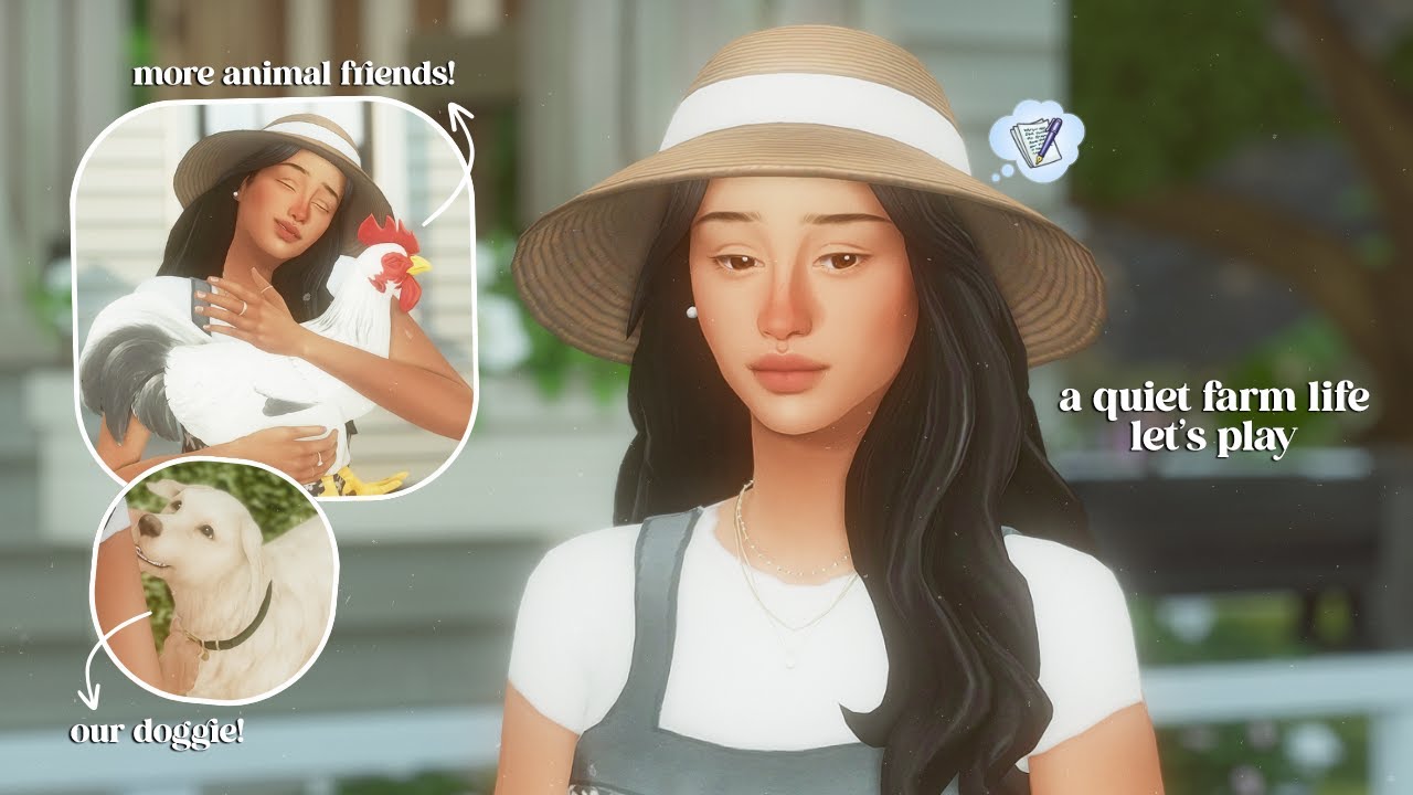01. a quiet farm life: let's play | the sims 4