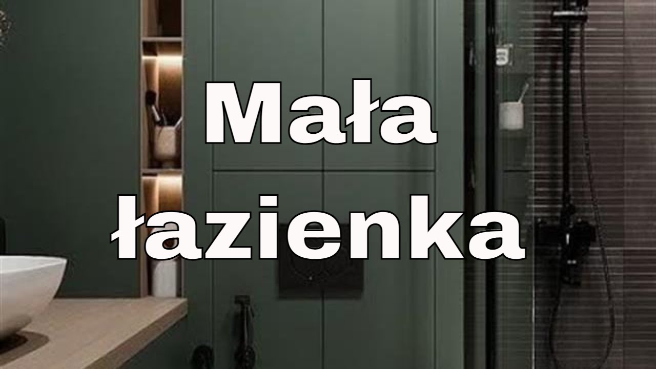 ARANŻACJA MAŁEJ, NOWOCZESNEJ ŁAZIENKI. INSPIRACJE I POMYSŁY | SMALL BATHROOM IDEAS