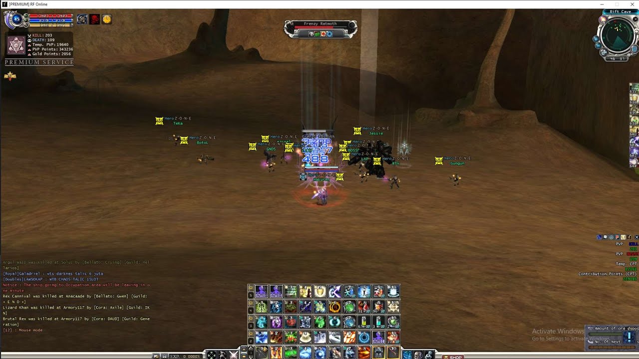 RL Hakuren ! ! !  #RFONLINE #rfreturn50 #novusgaming #rfonlineindonesia