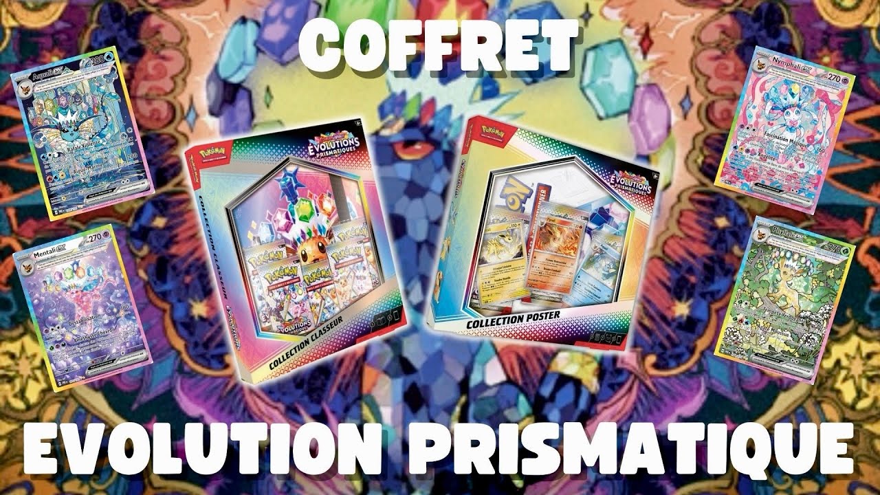 Ouverture de deux coffrets ÉVOLUTION PRISMATIQUE (Je sort un HIT Evolition!)