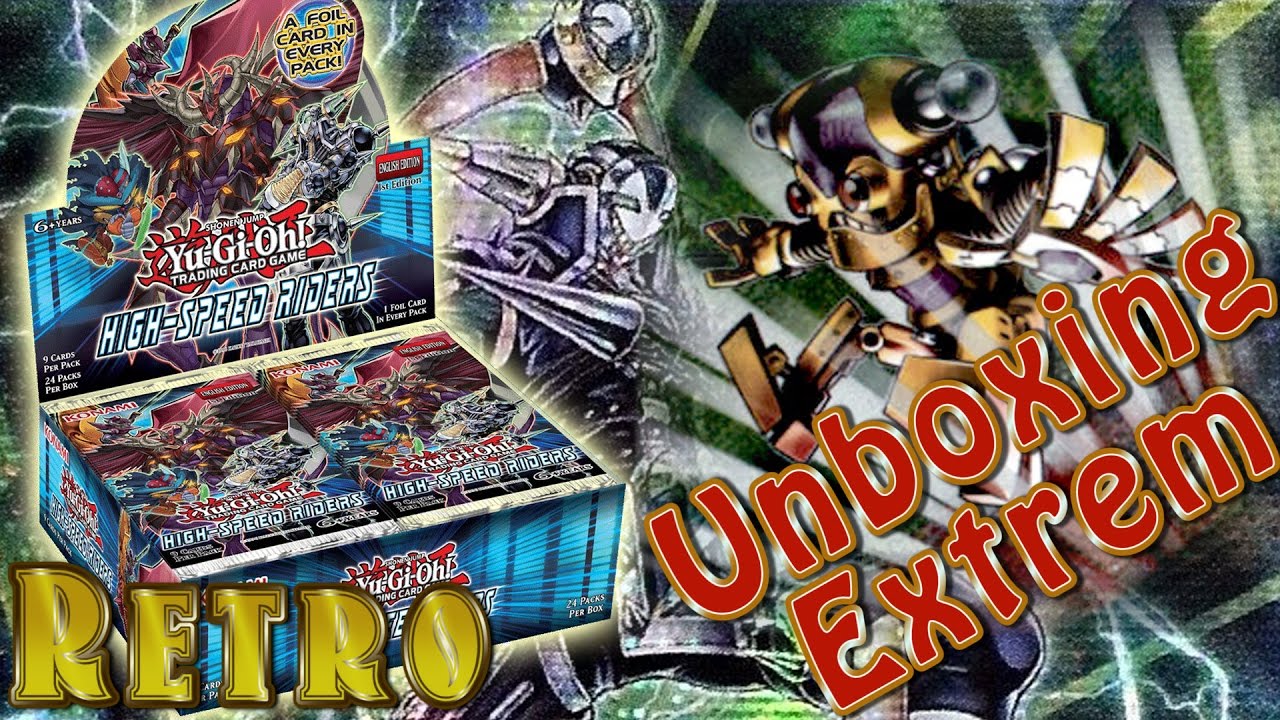 Blast from the Past: High-Speed Riders Yugioh Display Unboxing!