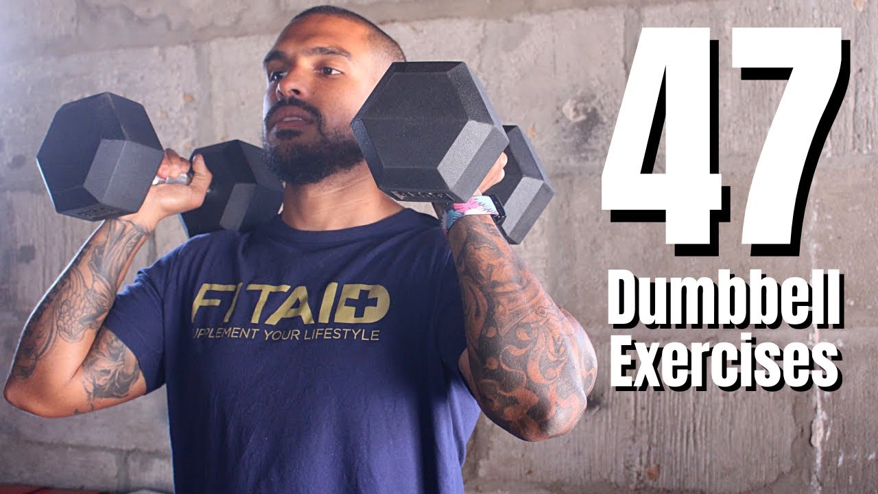 47 упражнений CrossFit® с гантелями для вашей следующей тренировки (все тело)