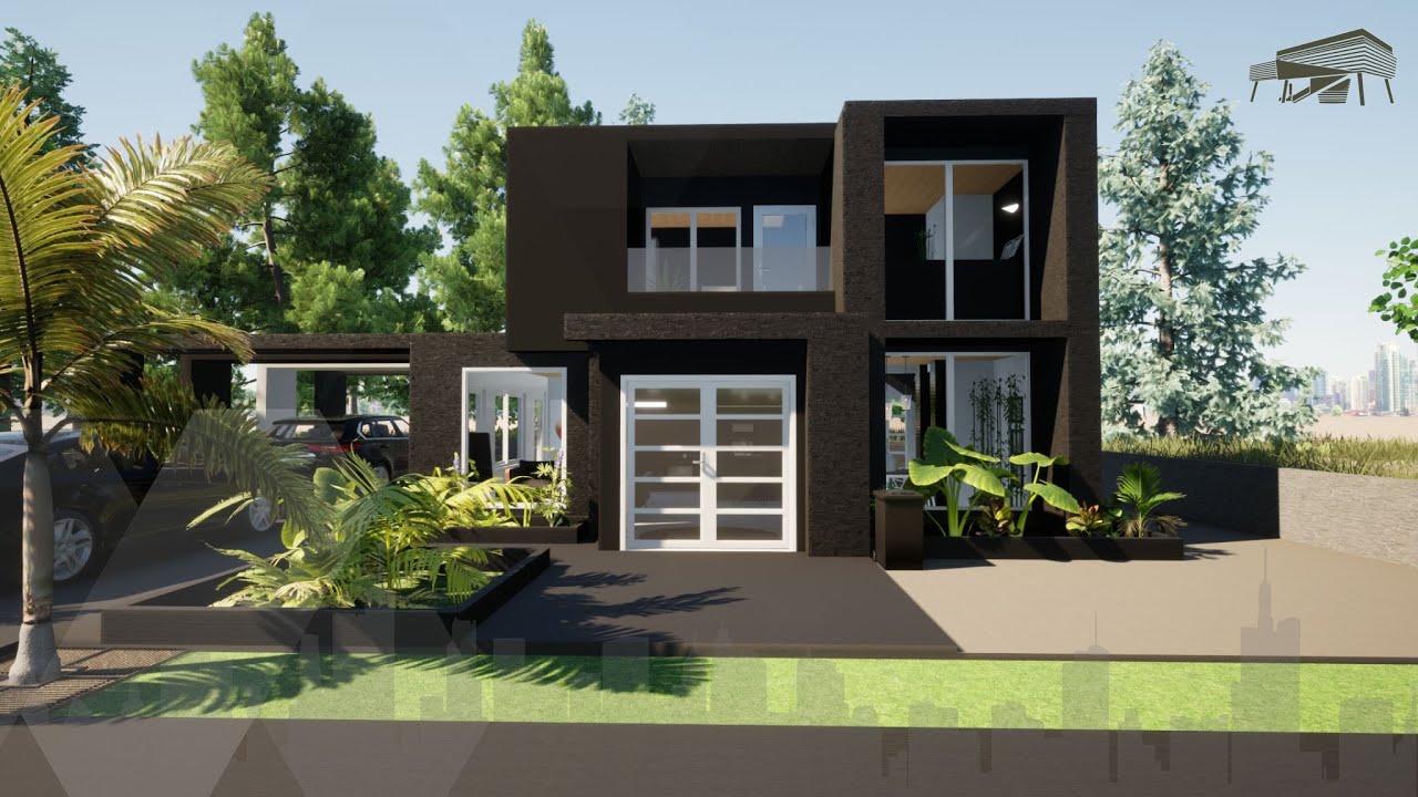 A.C CONCEPTION__VILLA 4 PIECES SUR 300m2__Tour de Presentation