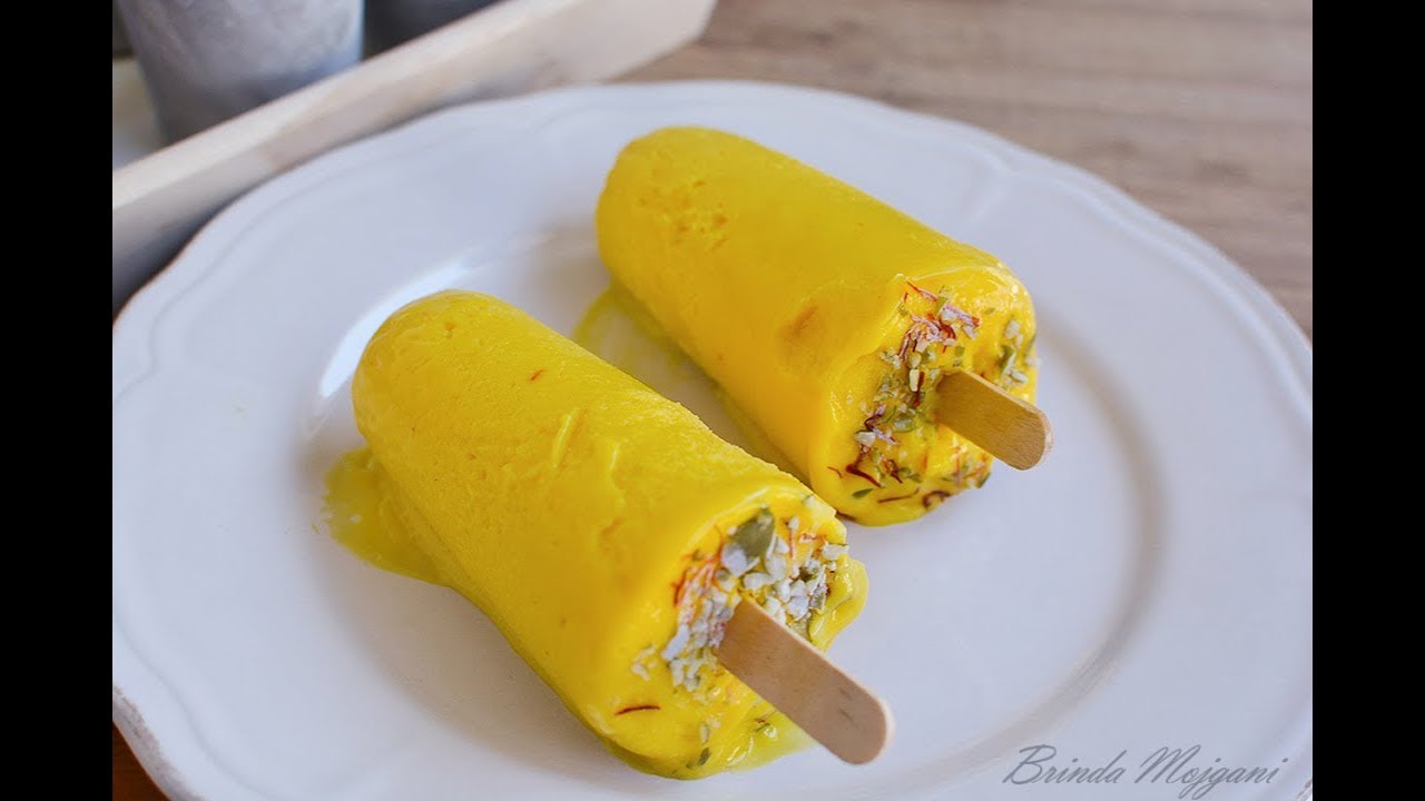 Easy Mango Kulfi  Recipe- no cooking