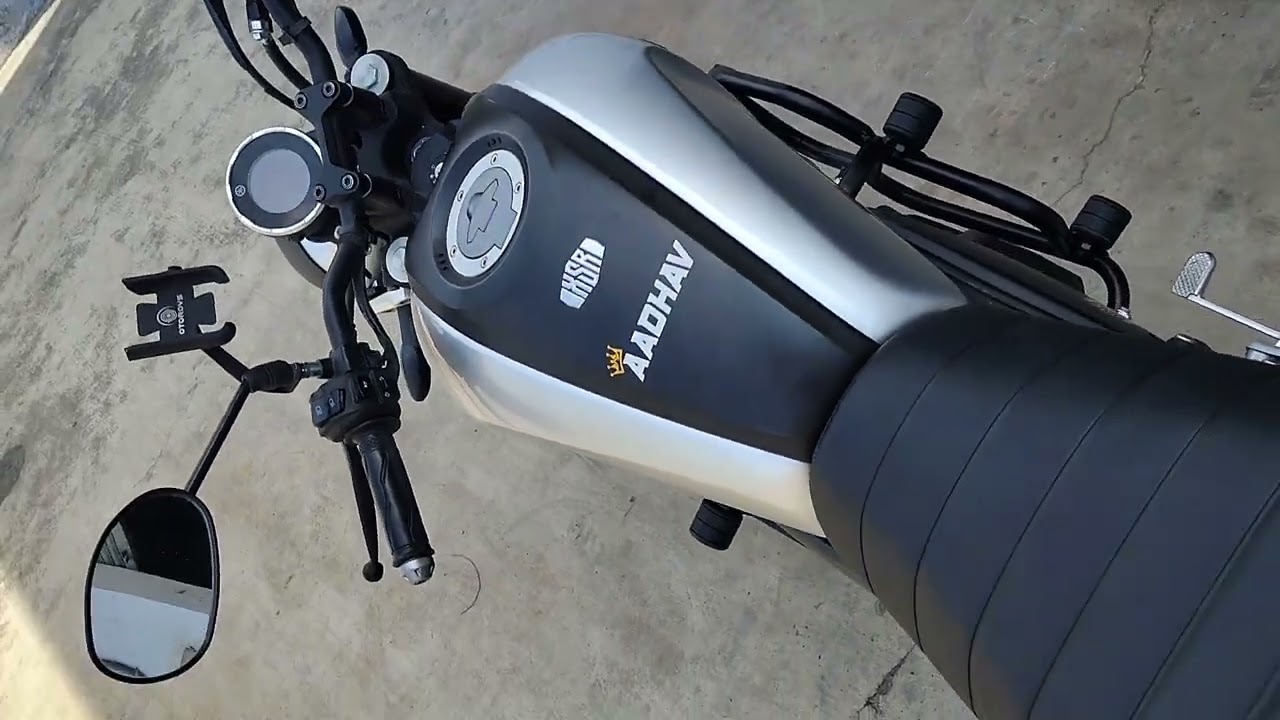 Yamaha XSR top Rack and crash guard 