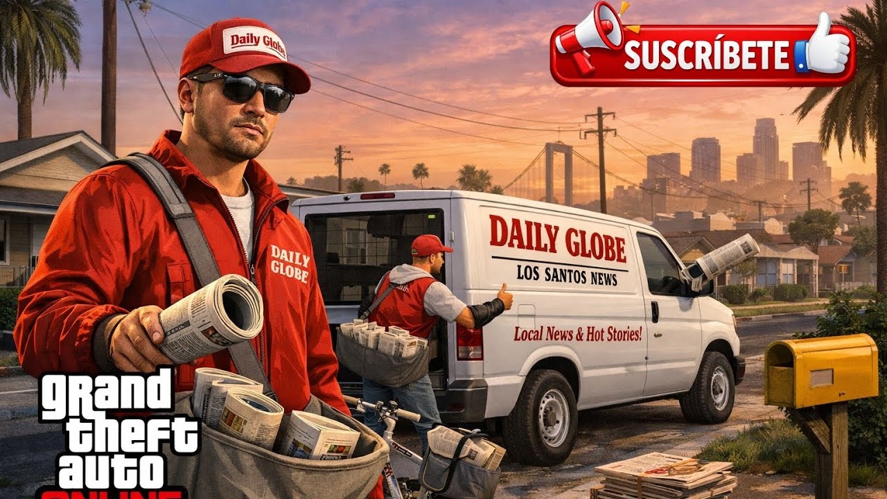 Nuevo trabajo Ruta De Periódicos gta 5 online