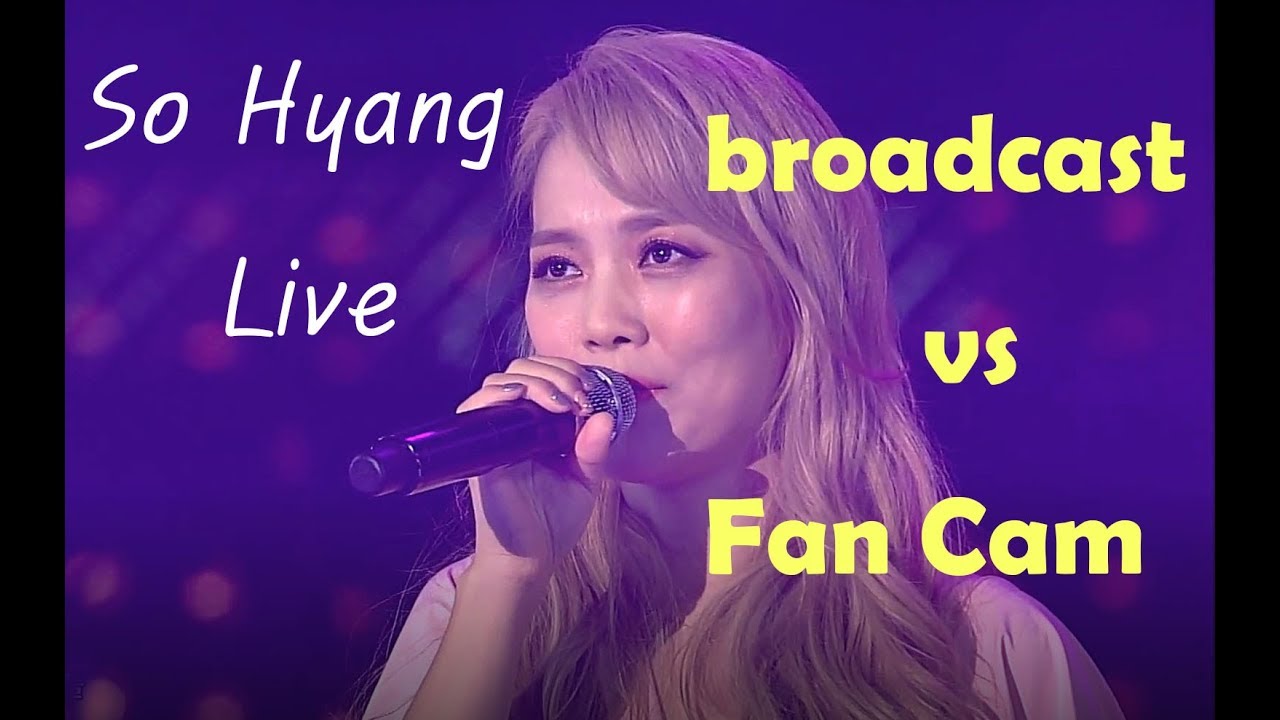 소향(Sohyang) 방송본 vs 직캠 음향비교 (Live broadcast vs fan cam) 🎧 volume up