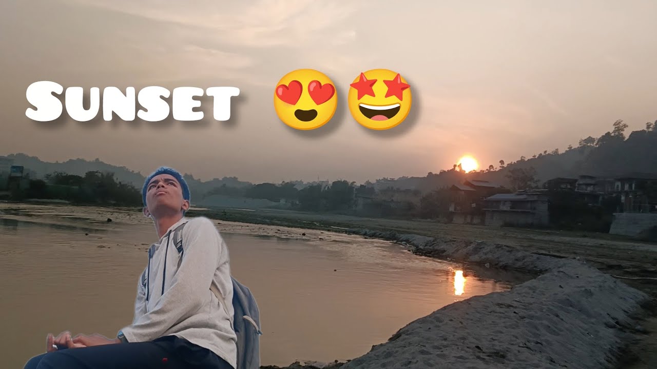 Daily vlog challenge [43/365] | Itana pyara sunset 😍🤩 | Abhi Deuri 