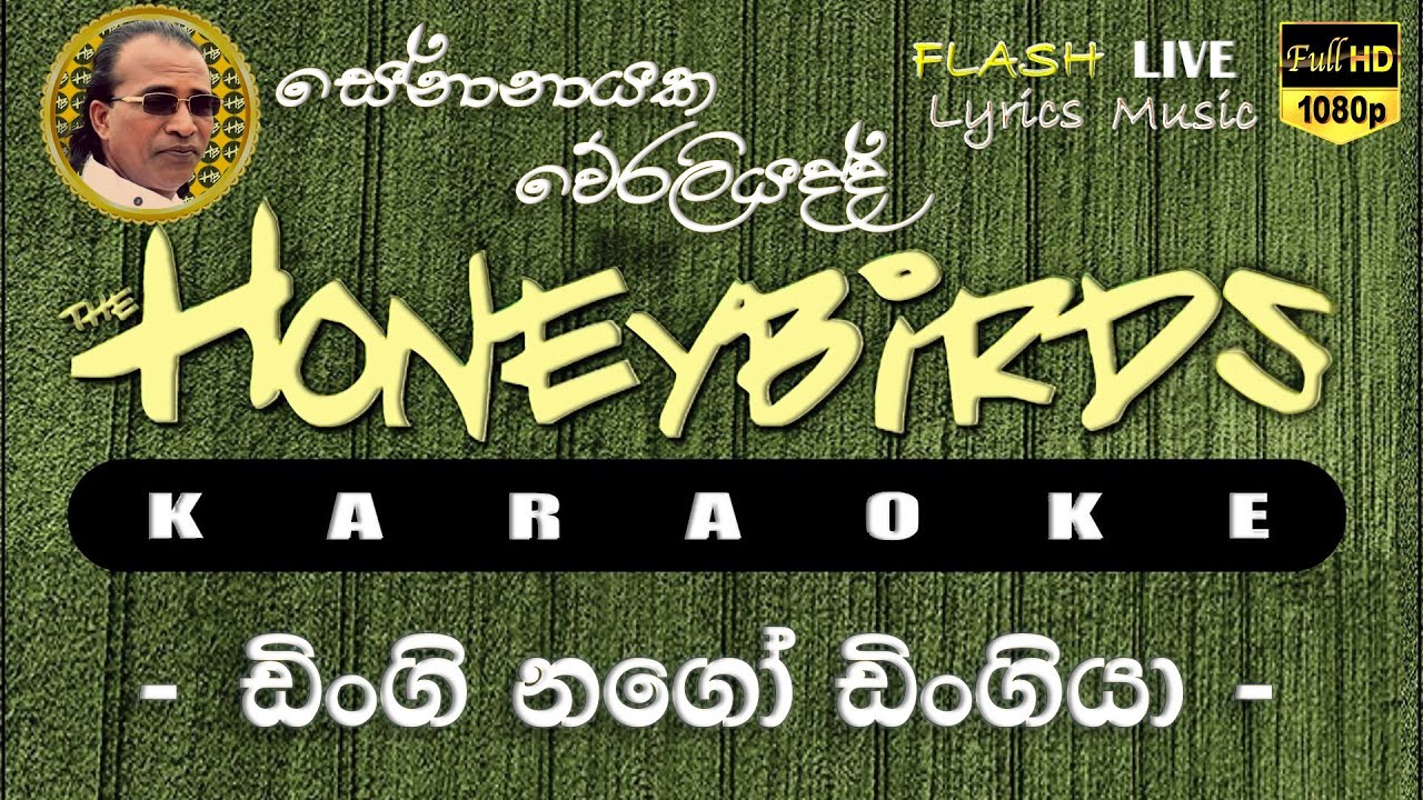 Dingi Nago Dingiya Karaoke (Without Voice) ඩිංගි නගෝ ඩිංගියා කැරෝකේ