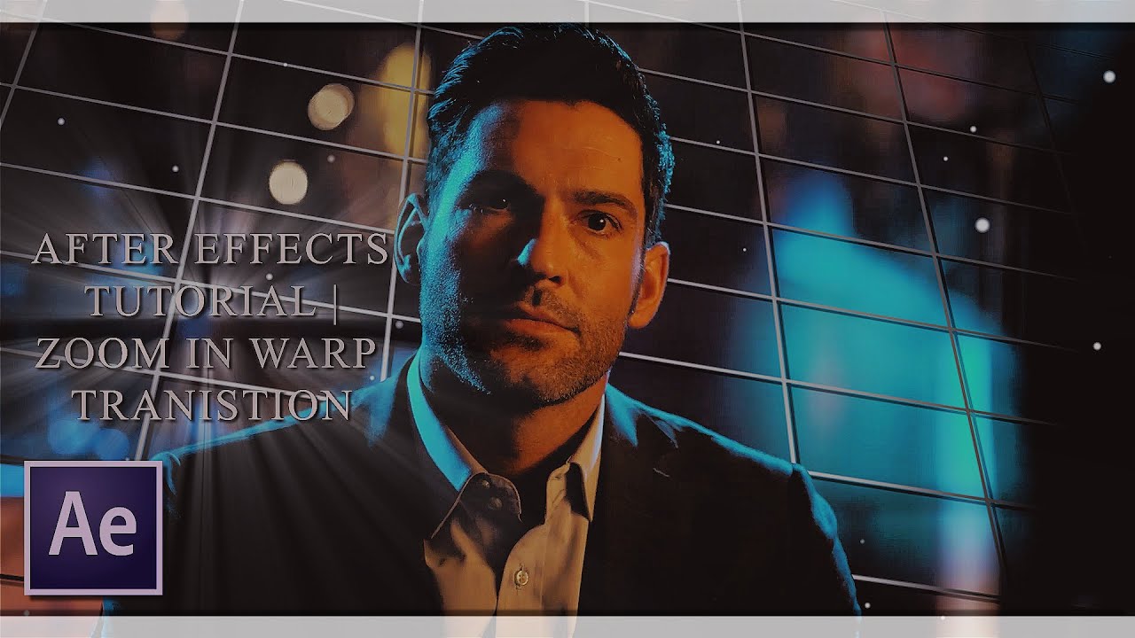 Zoom in warp tranistion | After Effects tutorial