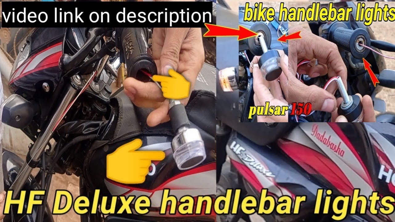 buy this 👇//HF Deluxe handlebar lights||handlebar light||bar end light ||7 star led
