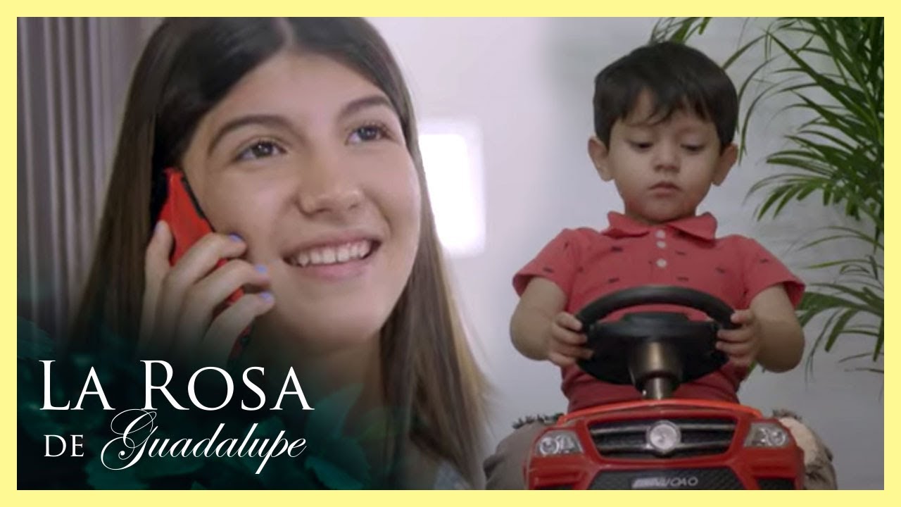 Alondra se distrae con el celular y Nico se accidenta| Dejando atrás el dolor | La Rosa de Guadalupe