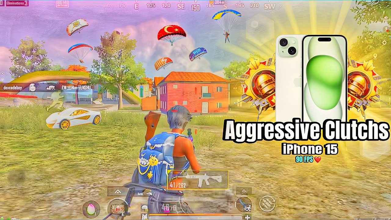 AGGRESSIVE CLUTCH 🔱 IPHONE 15 ILLEGAL 90 FPS ❤️