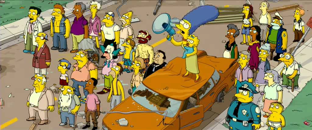 SIMPSON - IL FILM: Homer e Bart salvano la situazione