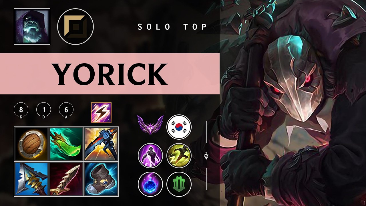 Yorick Top vs Aurora - KR Master Patch 26.05