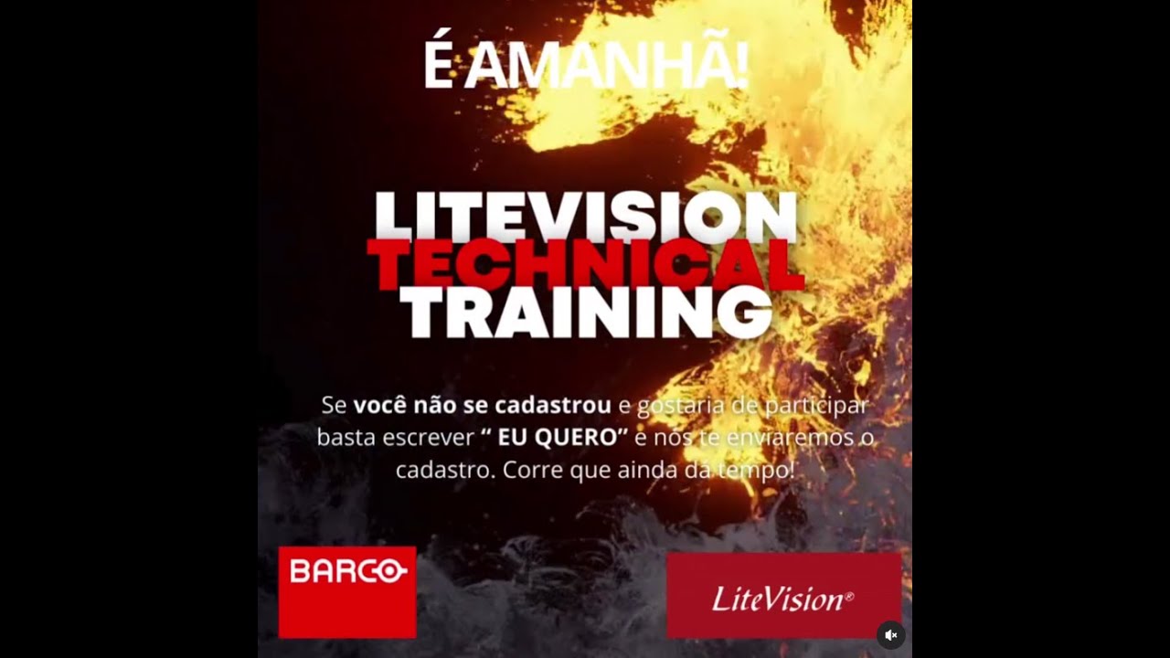Treinamento LiteVision/Barco - 16/05/2024