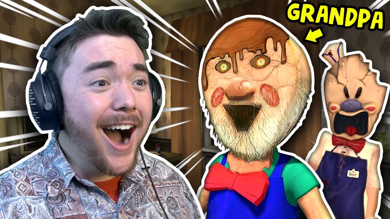 Rod Took Us TO HIS GRANDPA’S HOUSE!!! (so weird) | Ice Scream 2 Mobile Horror Ripoffs