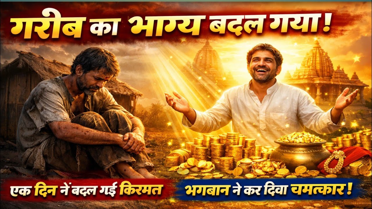 गरीब का भाग्य बदल गया | किस्मत कब बदल जाए कोई नहीं जानता | दिल छू लेने वाली कहानी