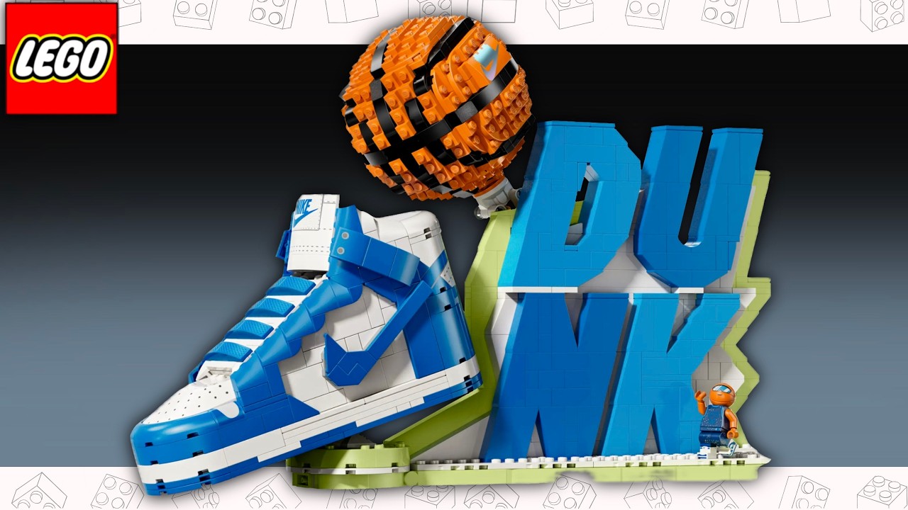 LEGO Speed Build | Nike Dunk x LEGO | 43008