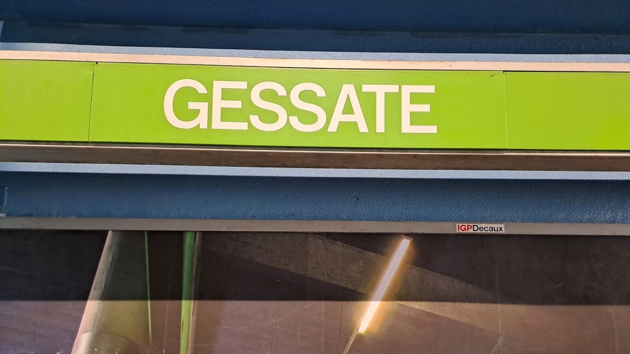 (Walkthrough) Stazione GESSATE (M2 Metro Milano)