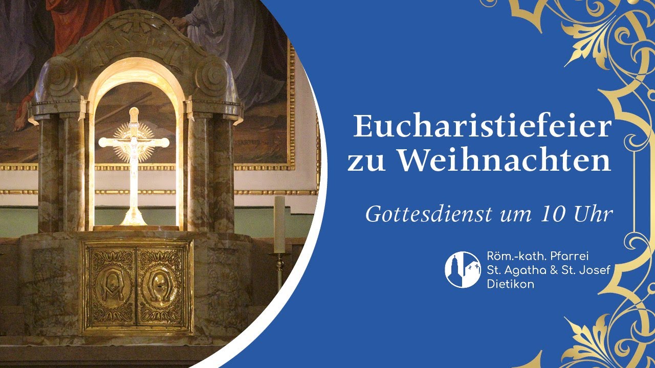 Eucharistiefeier zu Weihnachten mit Agios-Chor