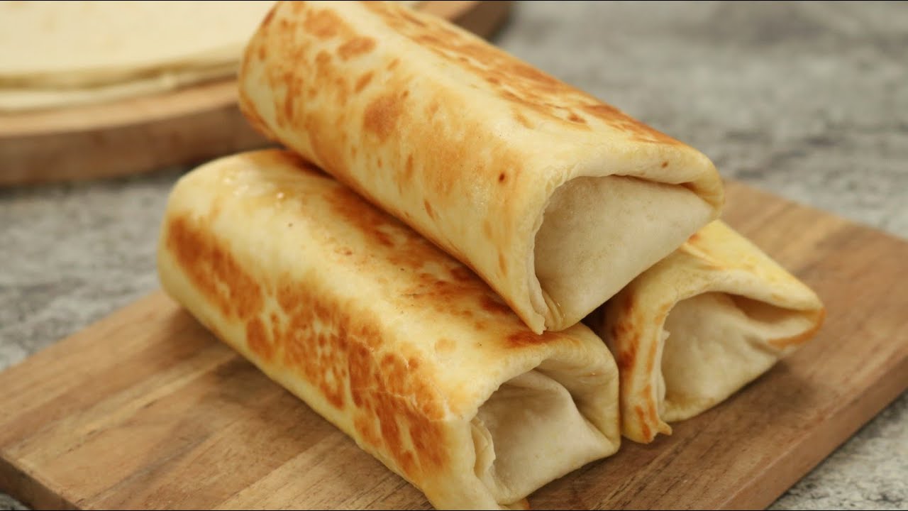 Kulit Kebab Homemade. Setelah tahu resep ini gak pernah beli kulit kebab lagi.