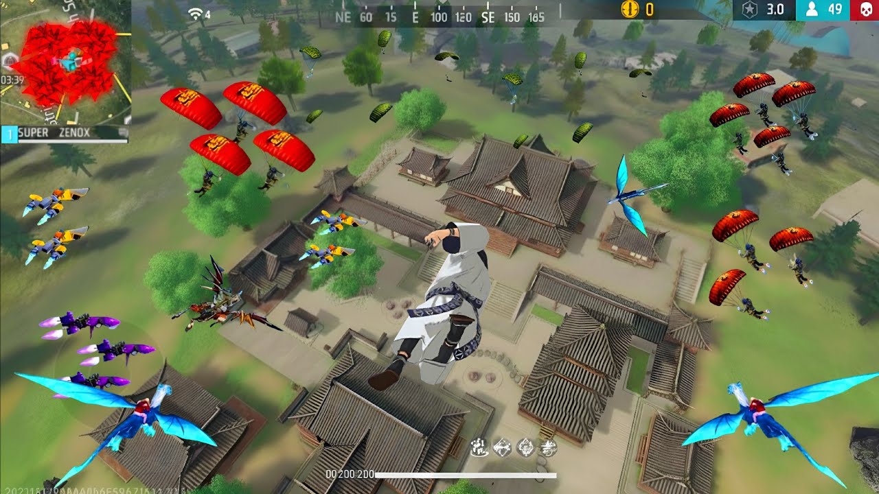 Sukuna Mode Unlocked 😈 44 kills 🔥 99% Headshot Rate ⚡ Solo vs Squad | Free Fire