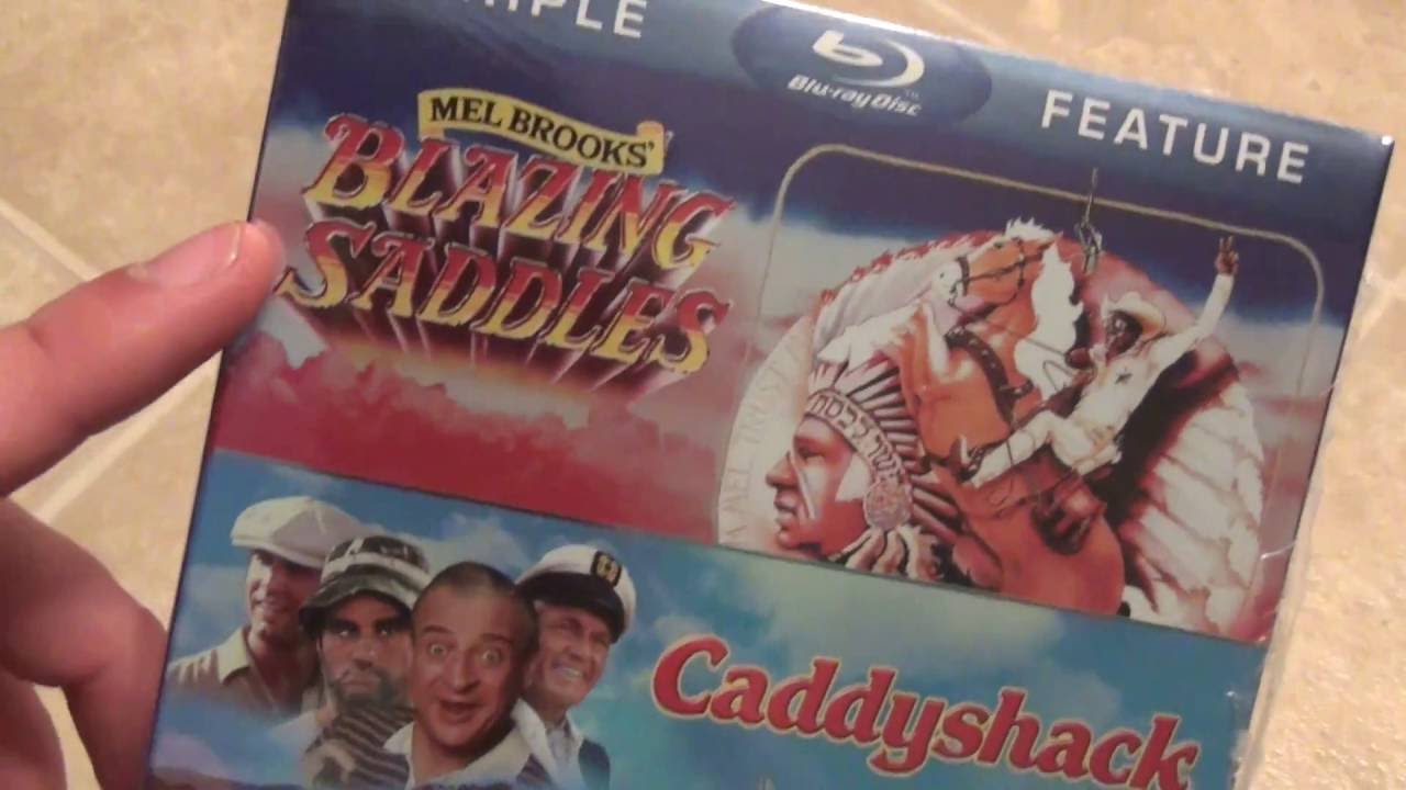 Blu-Ray Triple Feature Unboxing with Blazing Saddles Caddyshack European Vacation