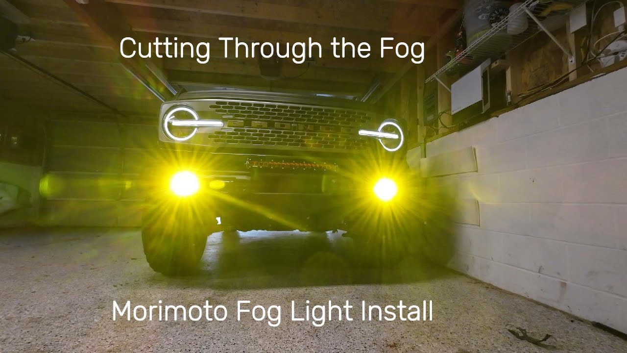 Morimoto Evo+ Fog Lights Installation & Review | Ford Bronco Capable Bumper Upgrade