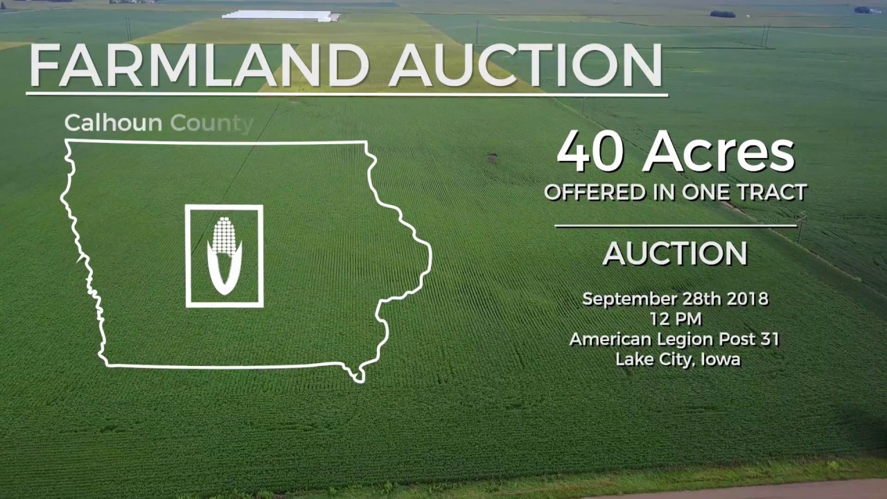 Calhoun County Iowa Land Auction | Iowa Land Company