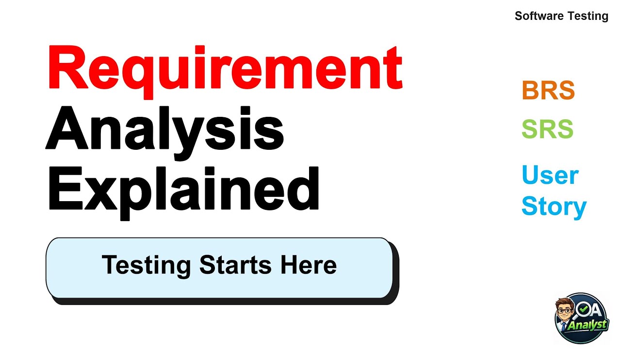 Manual Testing Basics: Requirement Analysis That Companies EXPECT You to Know