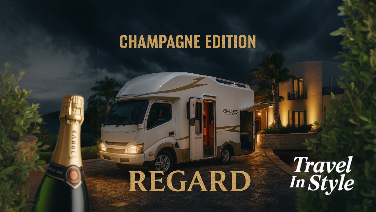 CUSTOM COACH Champagne Edition – Japan’s Ultimate Luxury Motorhome