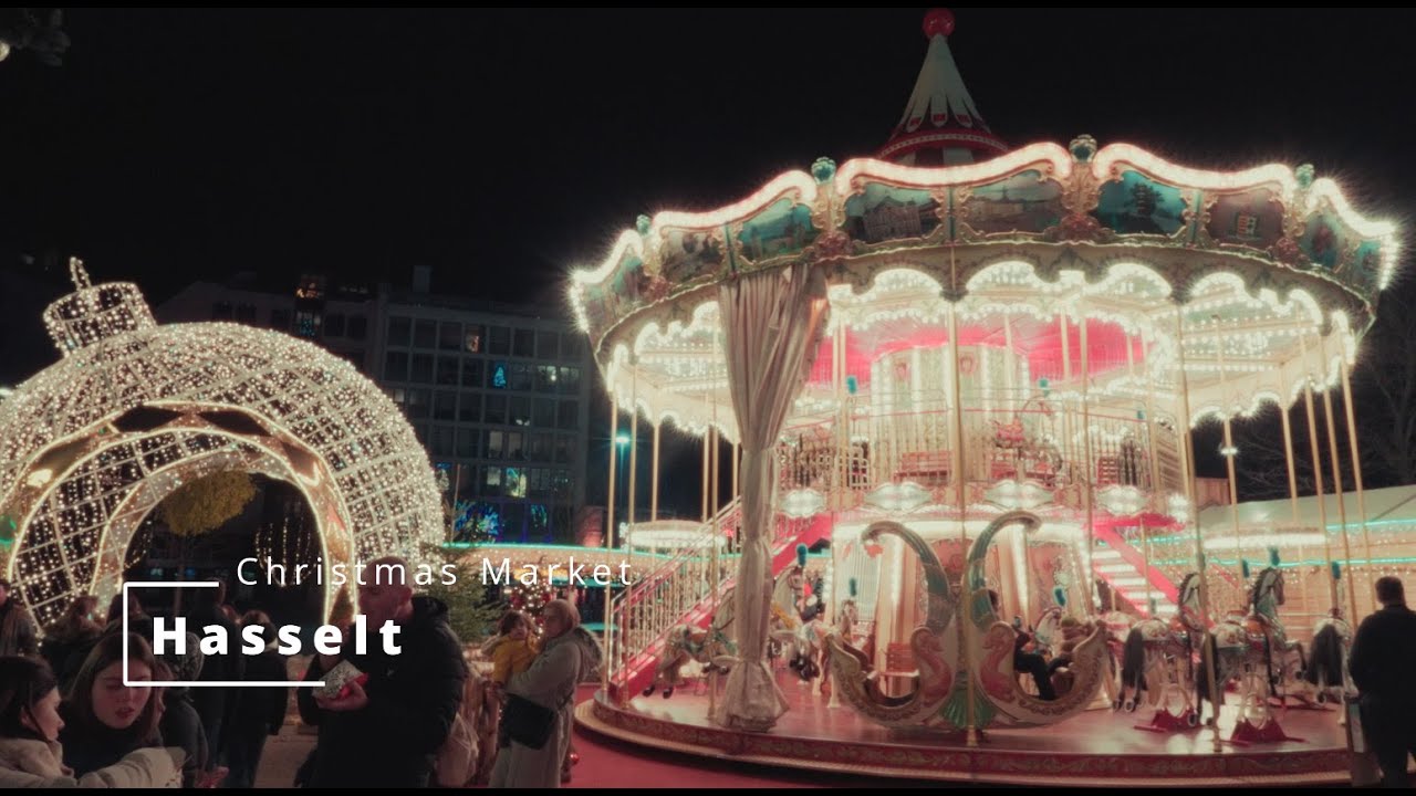 🎄 Hasselt Christmas Market 2025 | Cinematic Walk | Shot on Sony FX3 🎥