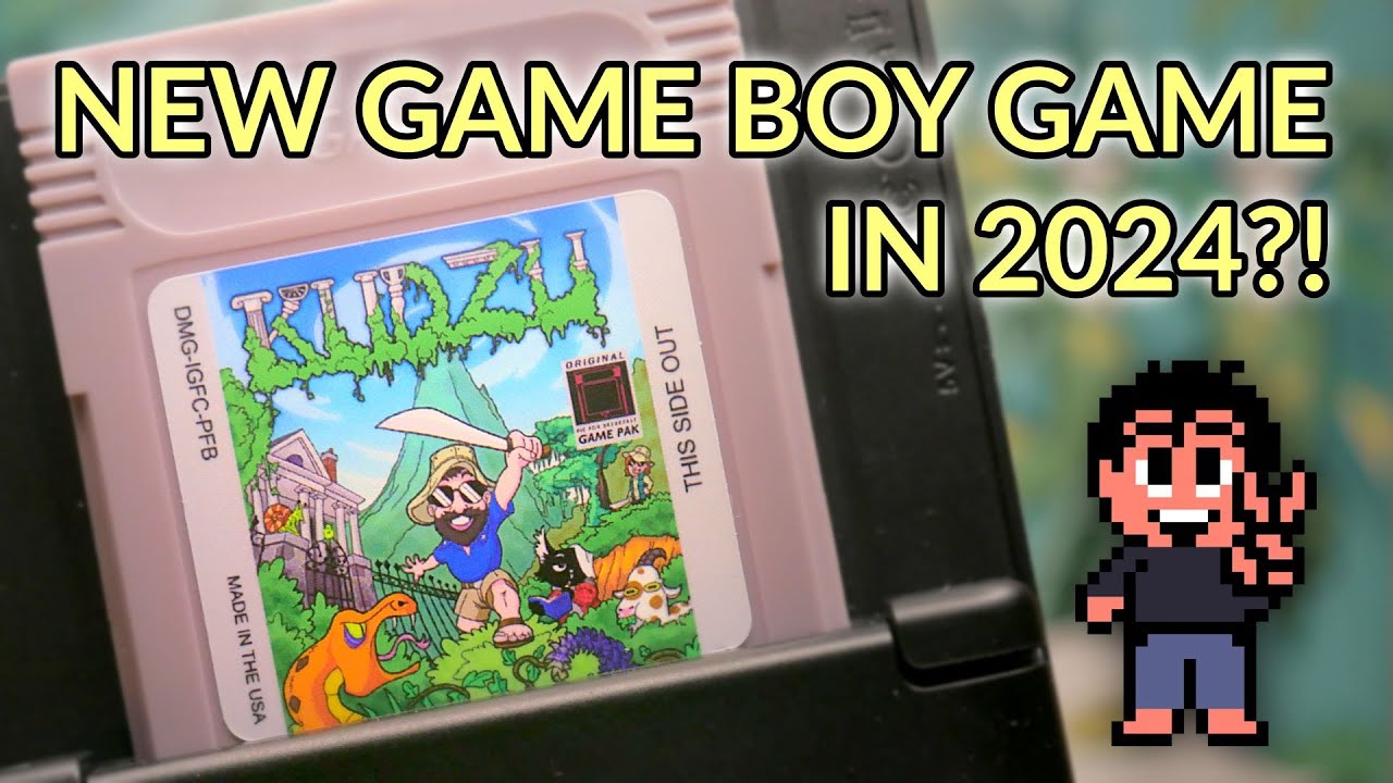This NEW Game Boy Game is AWESOME! | Kudzu 2024 Homebrew Impressions and Unboxing