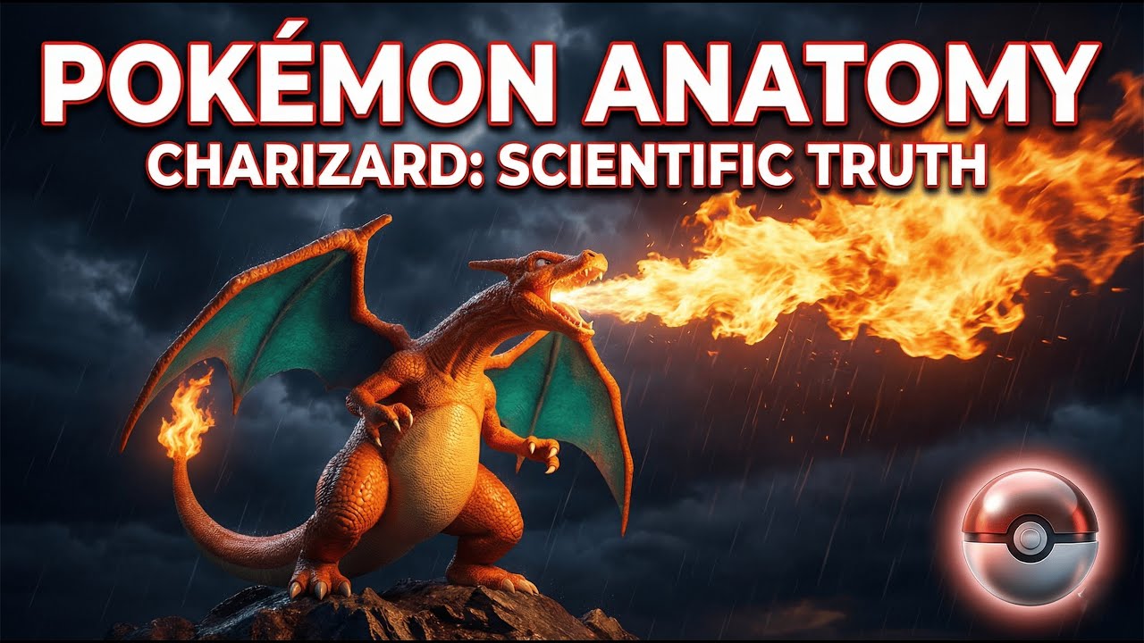 The Biology of Charizard: How Fire & Flight Actually Work