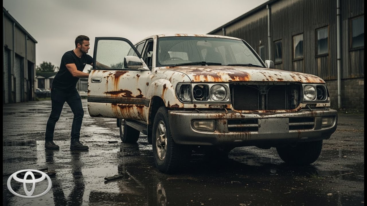 Abandoned 1995 Land Cruiser Restored to Perfection