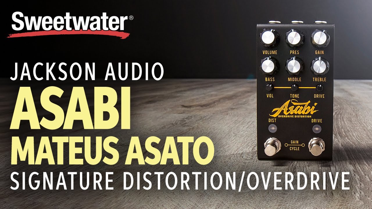 Jackson Audio Asabi Mateus Asato Signature Distortion/Overdrive Pedal Demo